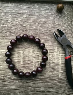 Garnet Gemstone Bracelet 