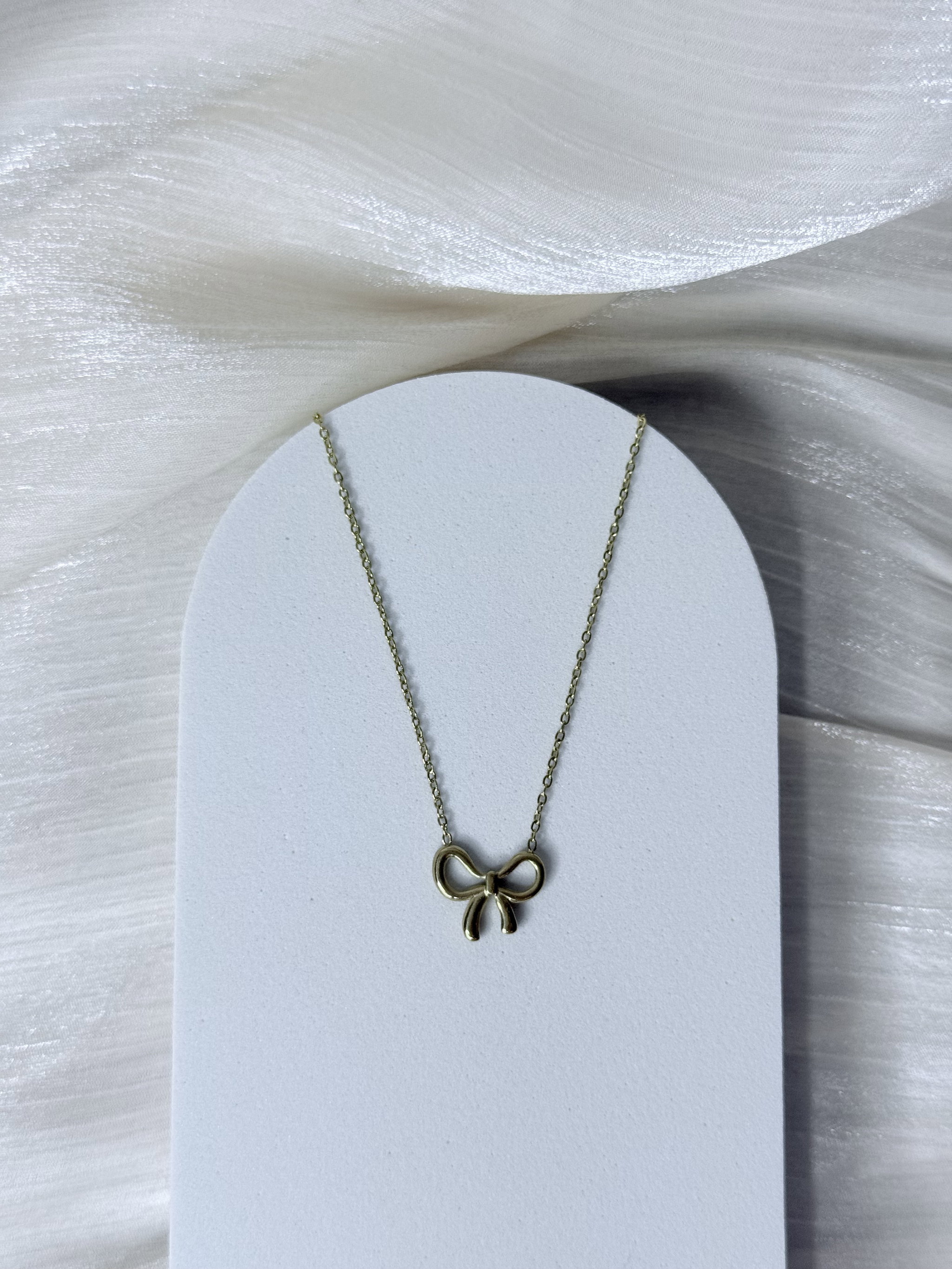 DAHLIA Ribbon Necklace_1