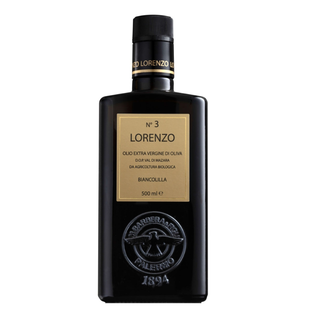 DOP LORENZO N.3 BIANCOLILLA Monocultivar - Val di Mazara EVO Oil 500ml._0