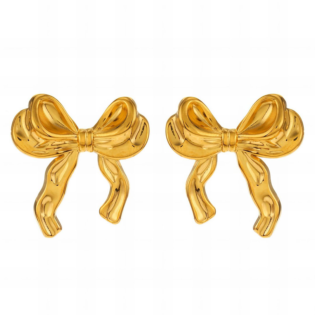 DAHLIA Ribbon Earrings
