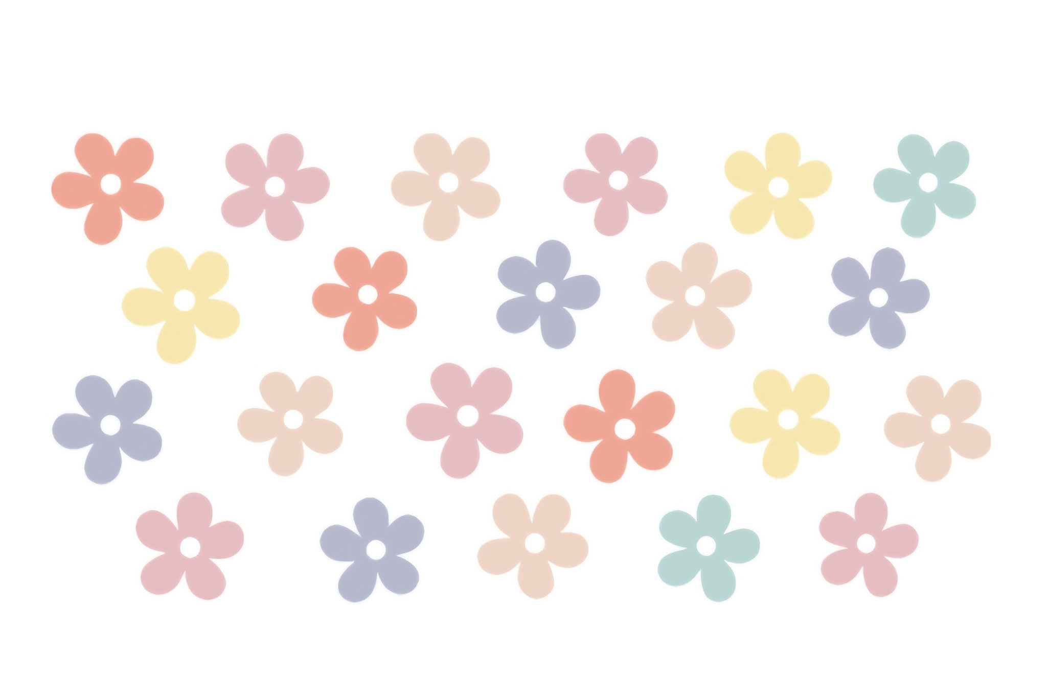Pastel Daisies Libby Glass Cup (Pre-Order)_3