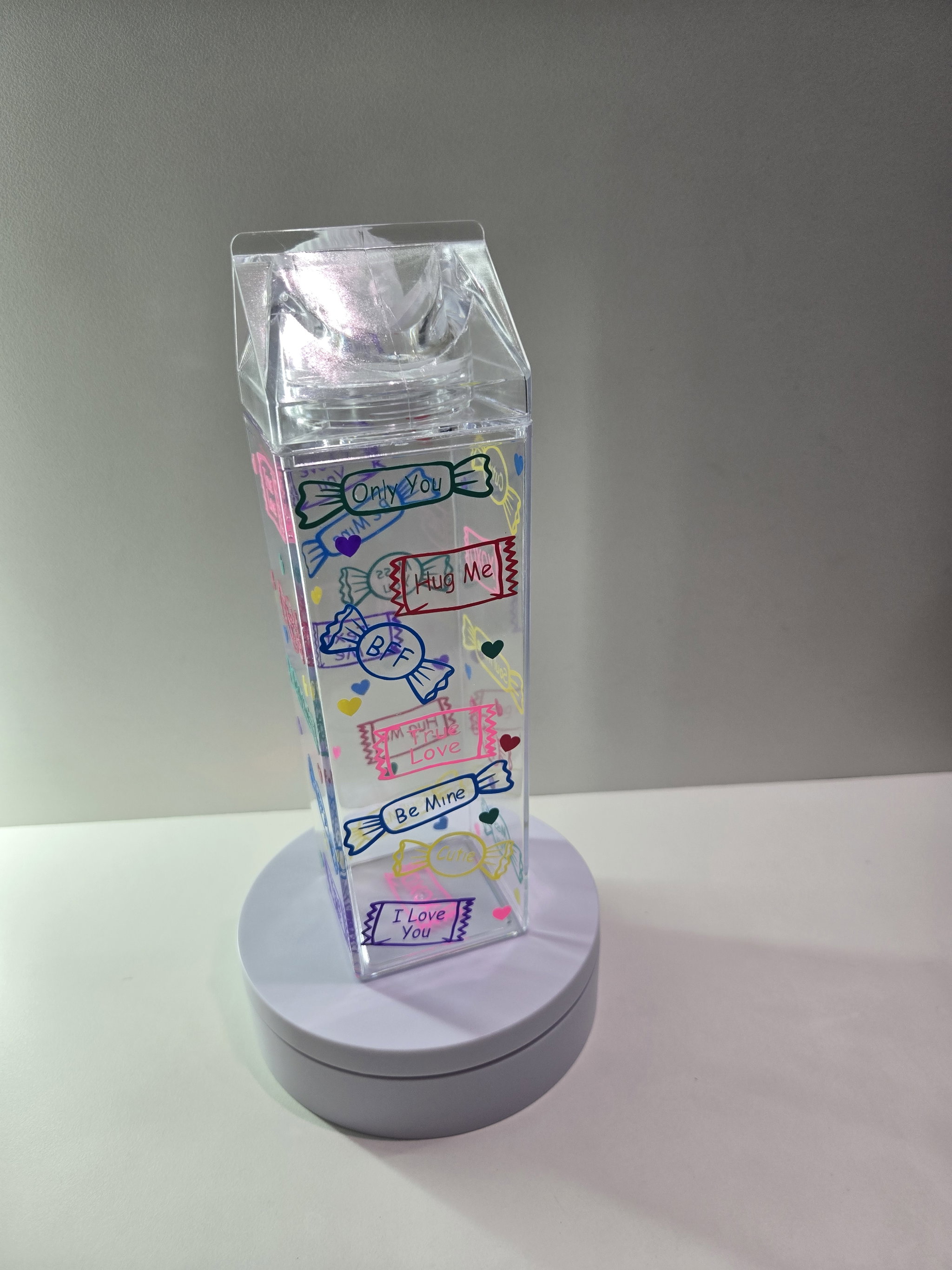 Valentines Day Plastic Milk Carton (Ready Stock)_3