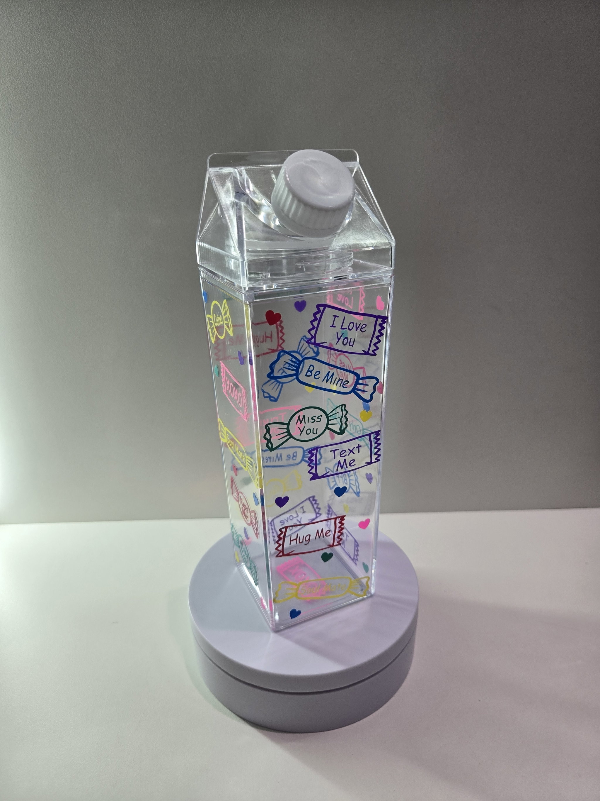 Valentines Day Plastic Milk Carton (Ready Stock)_1