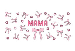 Mama and ribbons Libby Glass Cup (Pre-Order)