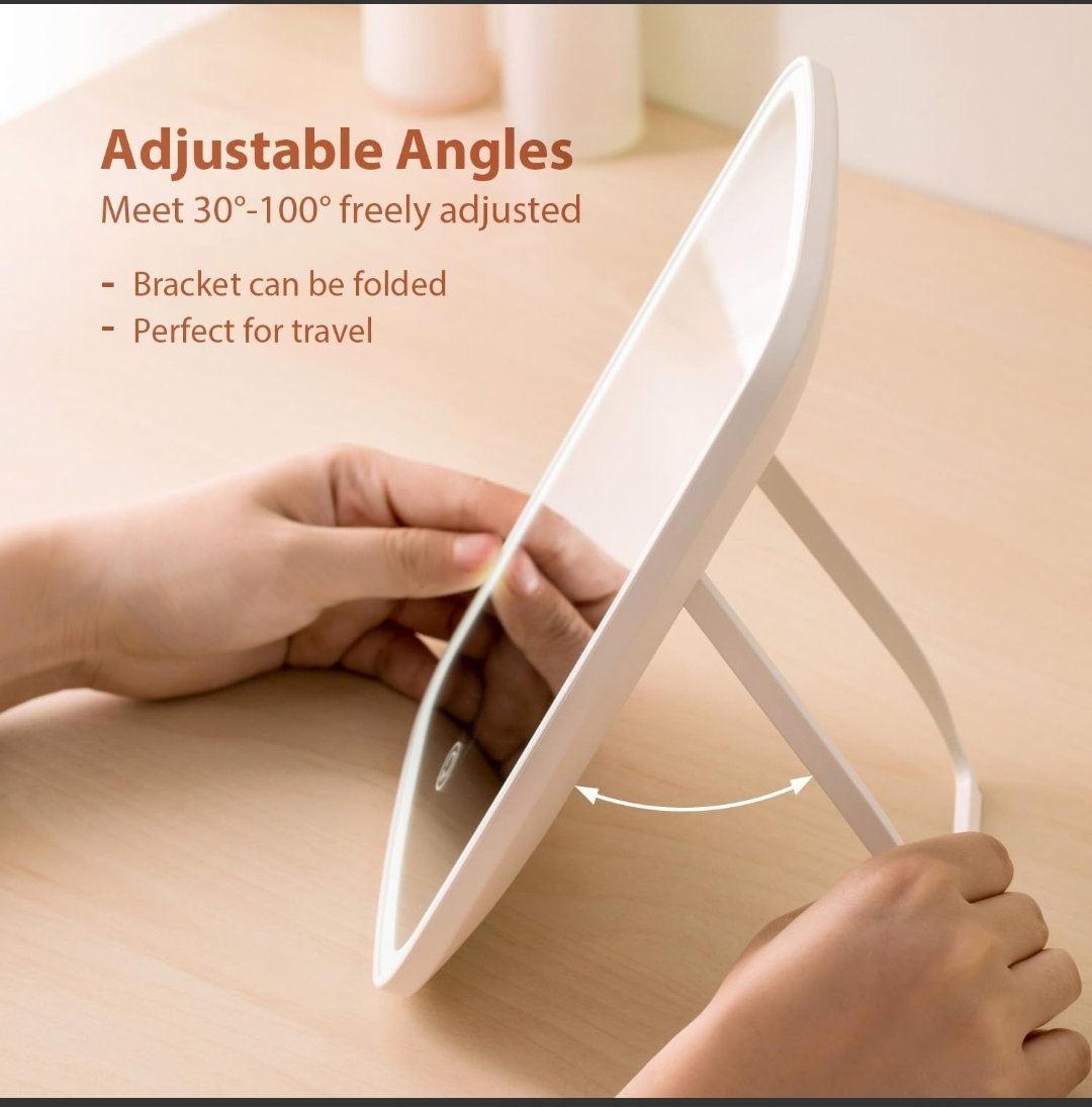 RECHARGEABLE MIRROR WITH LIGHT _5
