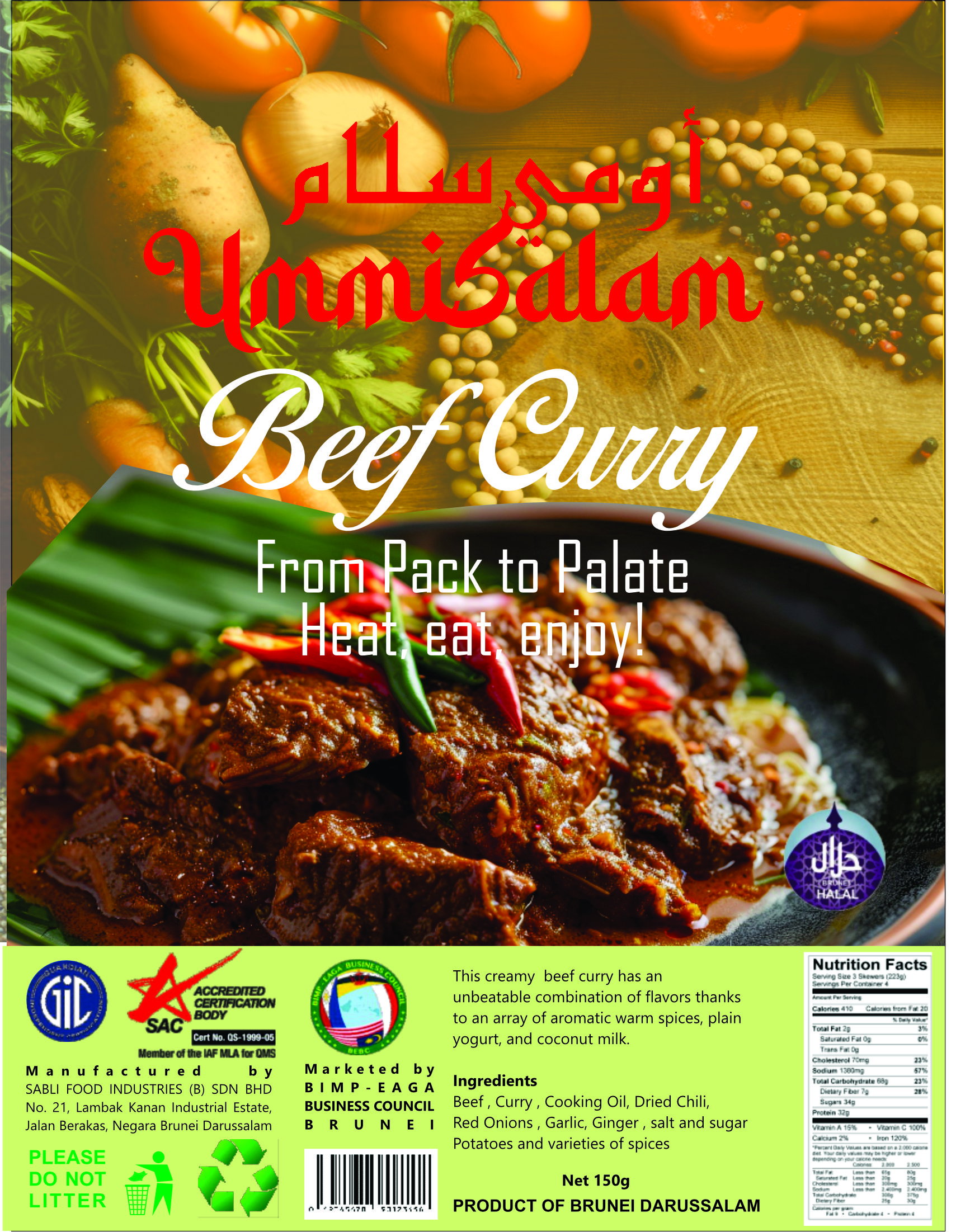 USBC- Beef Curry -Beef curry is a delicious Indian dish that features tender chunks of beef simmered in a rich, fragrant curry sauce._0