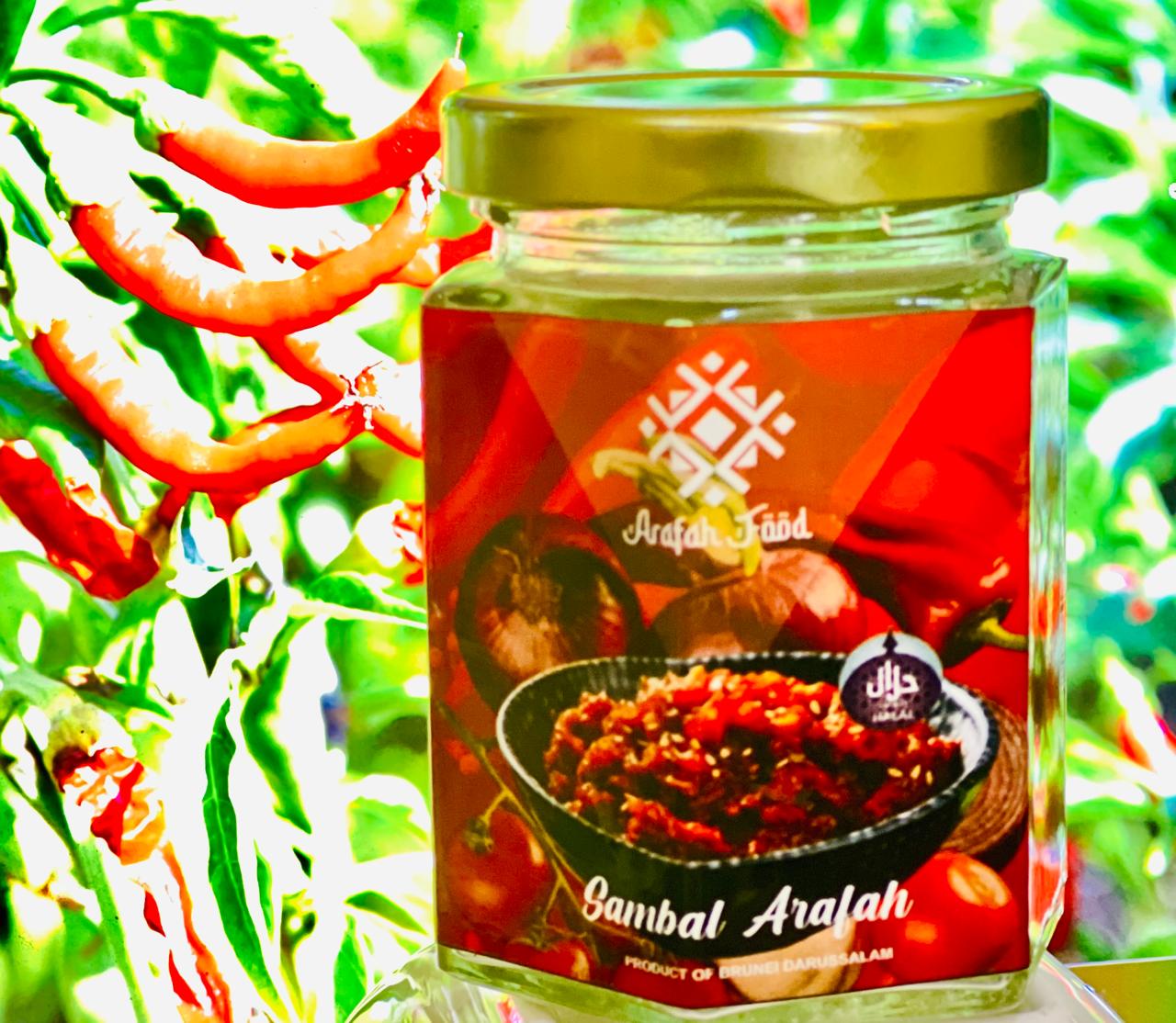 AF-Sambal Arafah-Made with red chili peppers, garlic, tomatoes, this sambal boasts a rich umami flavor that pairs well with , plain rice or any dishes. 150g_0