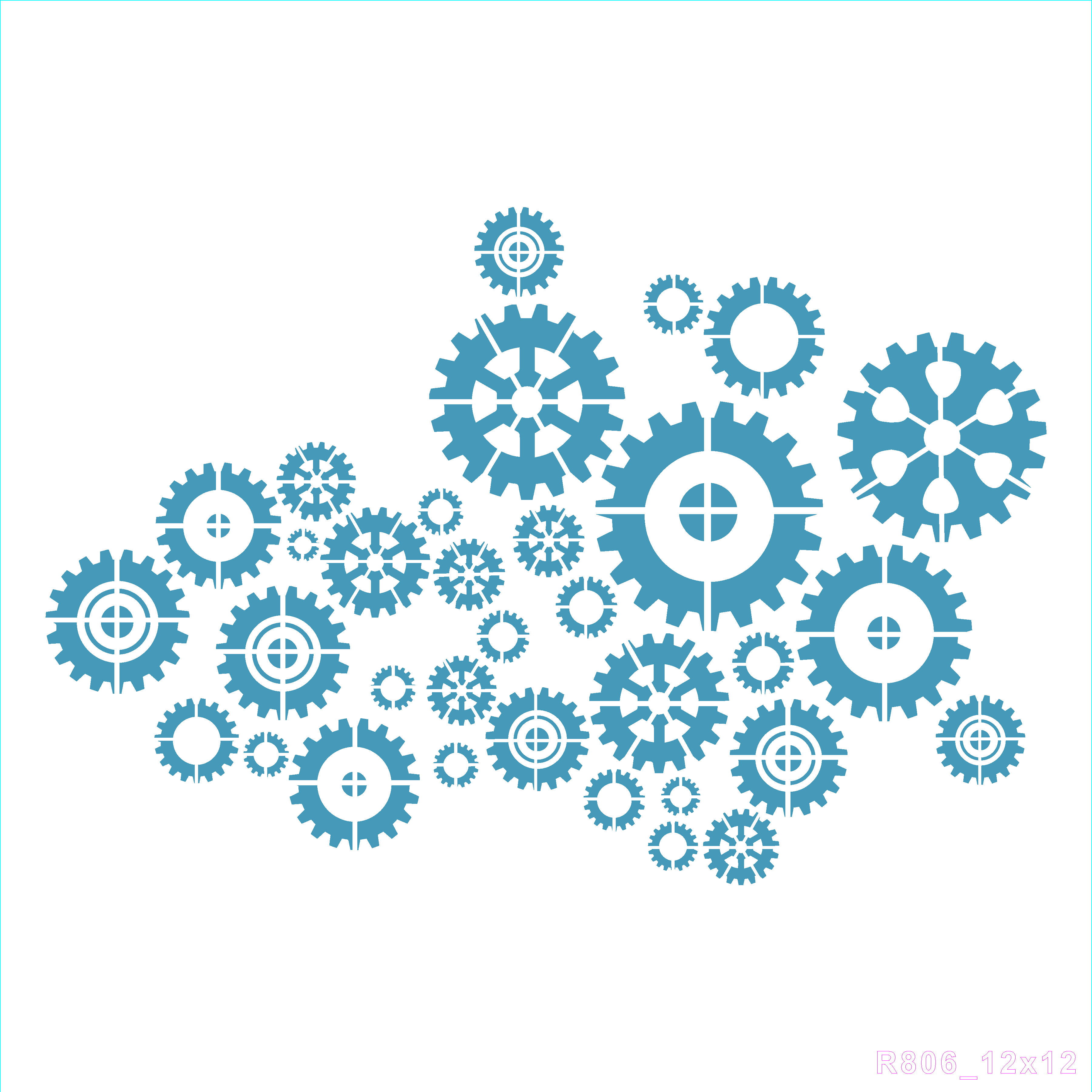 R806_Background Wall Stencil