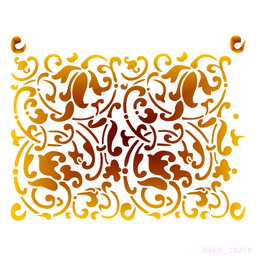 R842_Background Wall Stencil