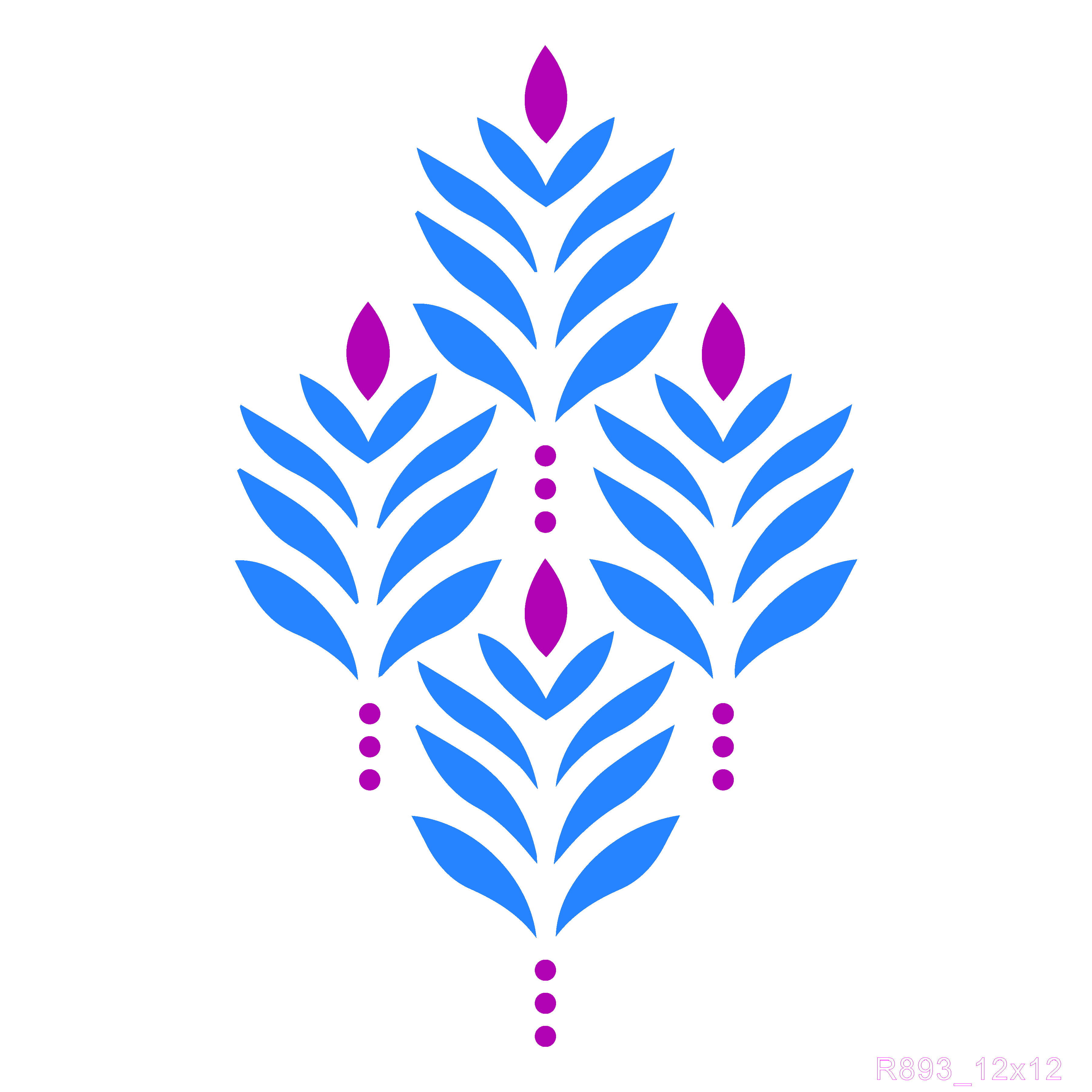 R893_Background Wall Stencil
