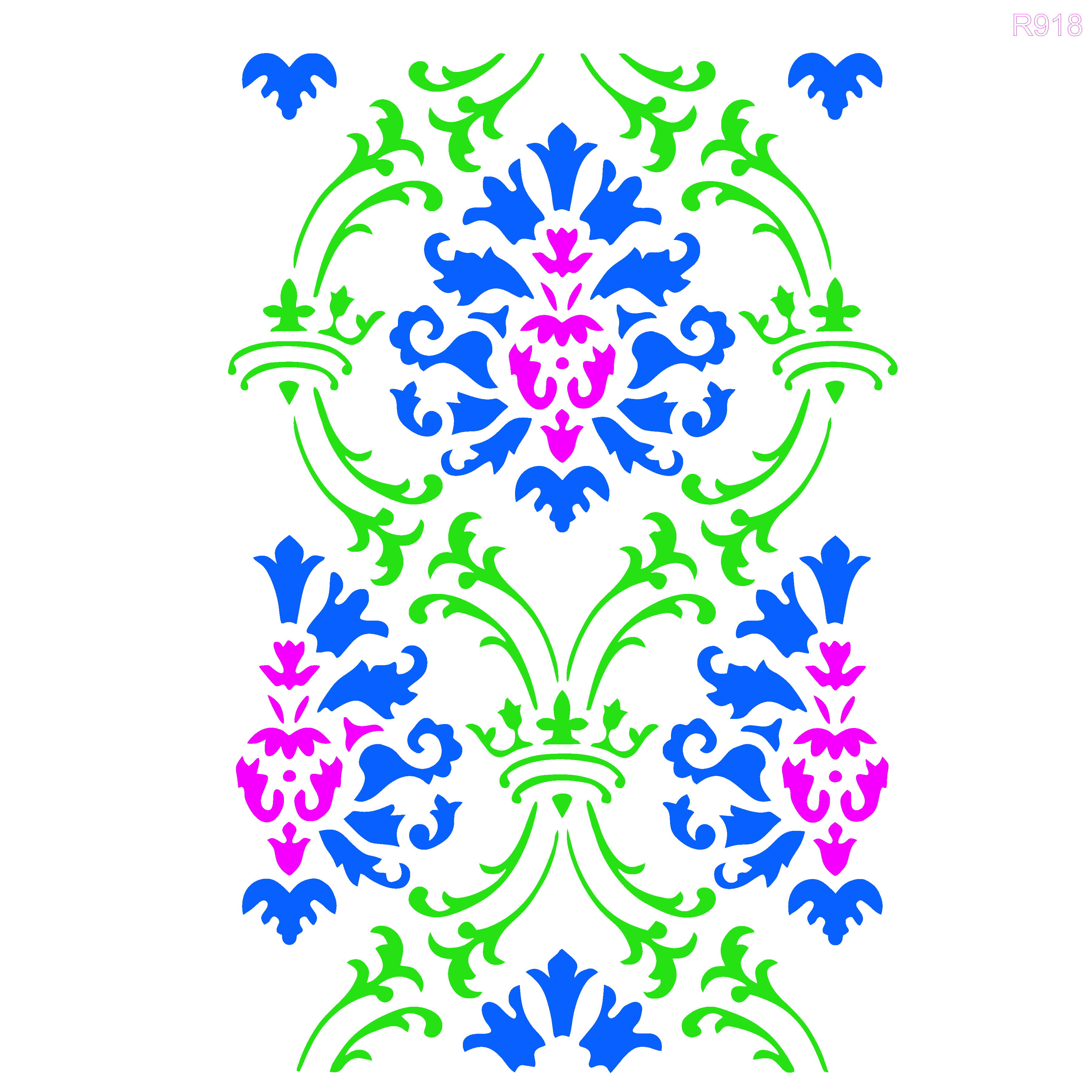 R918_Background Wall Stencil