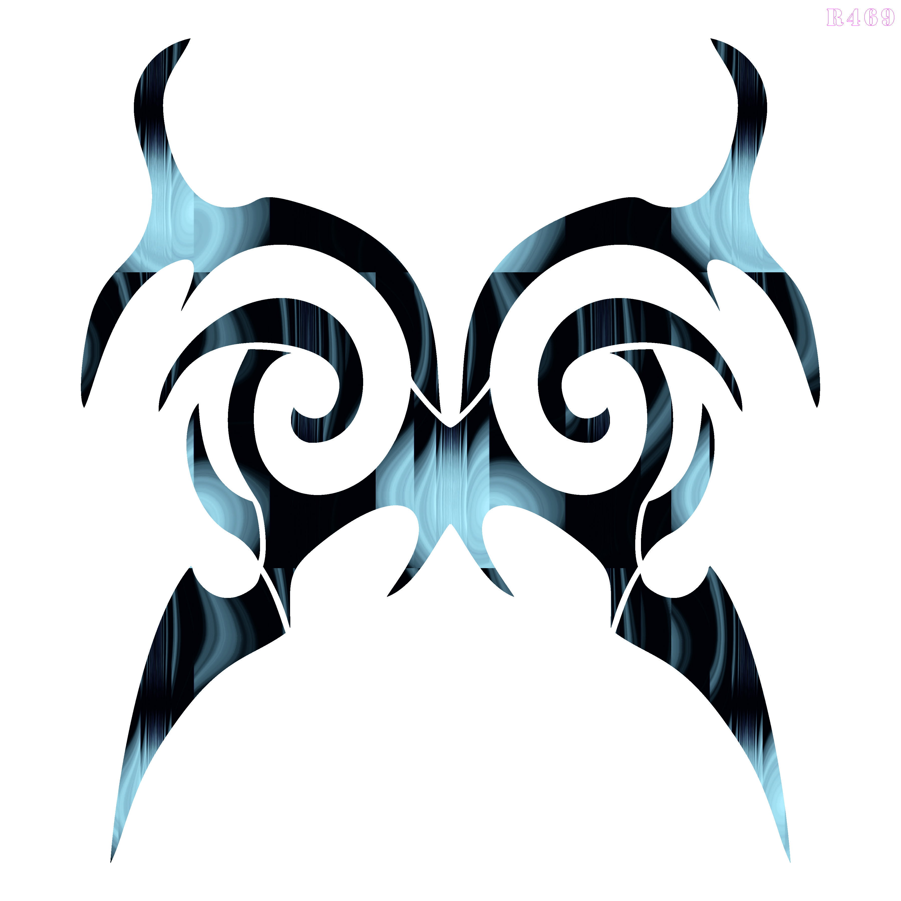 R469_Butterfly Wall Stencil 