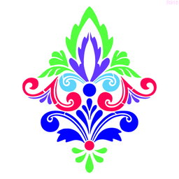 R915_Damask Wall Stencil