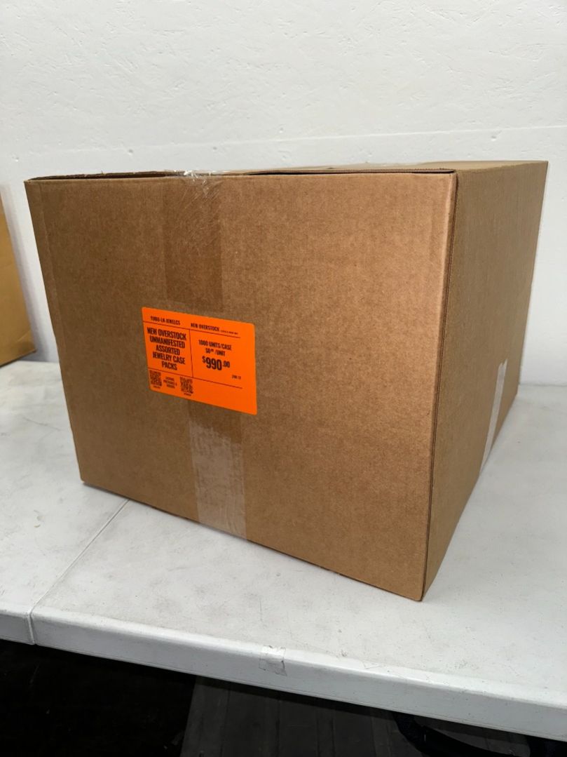 Unmanifested New Overstock Assorted Jewelry Case Packs_15