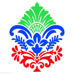 R942_Damask Wall Stencil