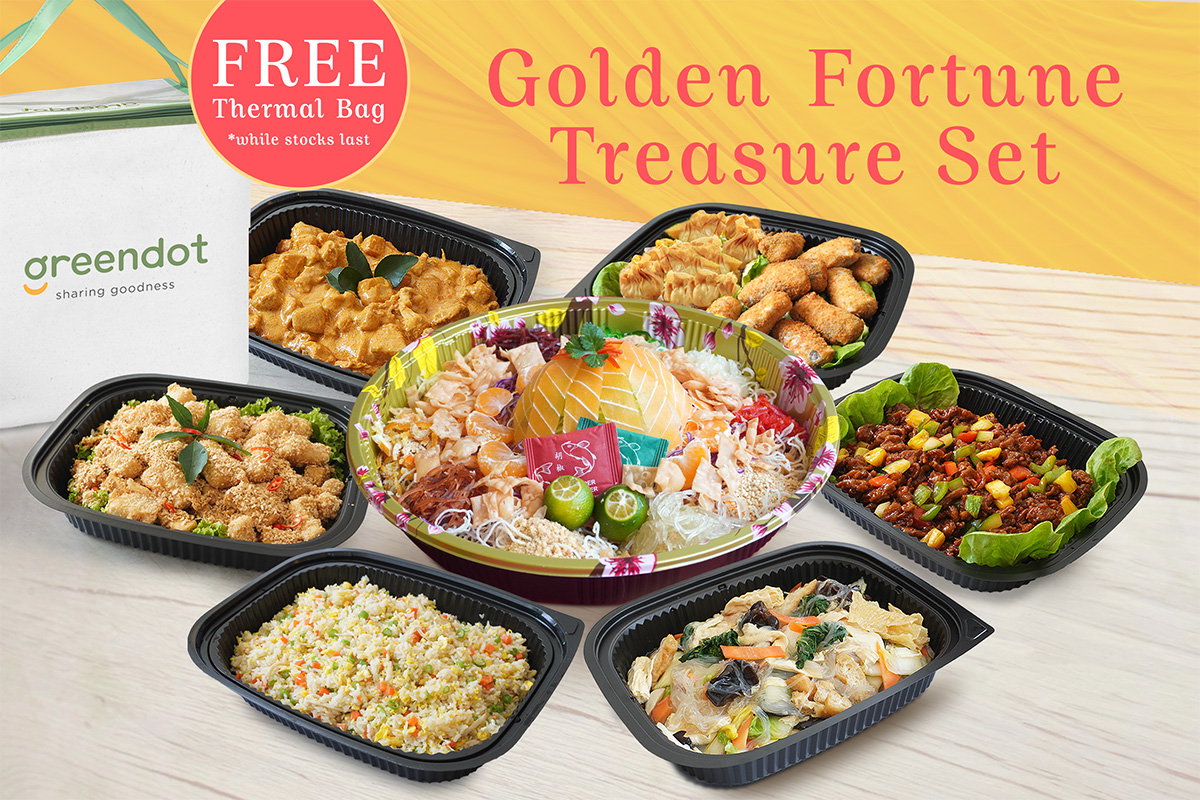 [Mini Buffet A] Golden Fortune Treasure Set —Celebrate with a bountiful spread of flavours that brings luck and prosperity. _0