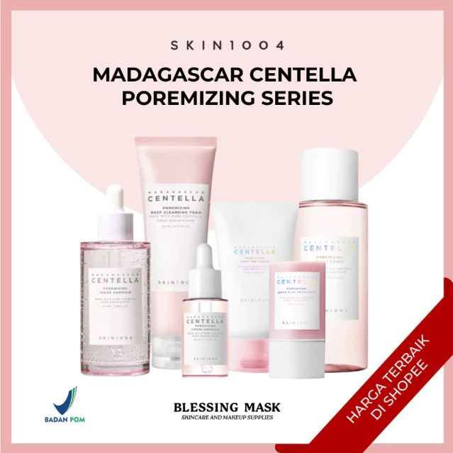 SKIN1004 Madagascar Centella Poremizing Clear Toner | Deep Cleansing Foam | Fresh Ampoule | Light Gel Cream | SKIN 1004_0