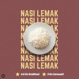 Nasi Lemak (Rice Only)