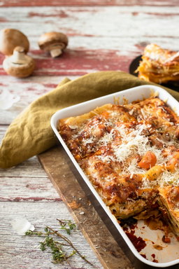 Vegetable lasagne (6 portions) // Gemüselasagne (6 Portionen)