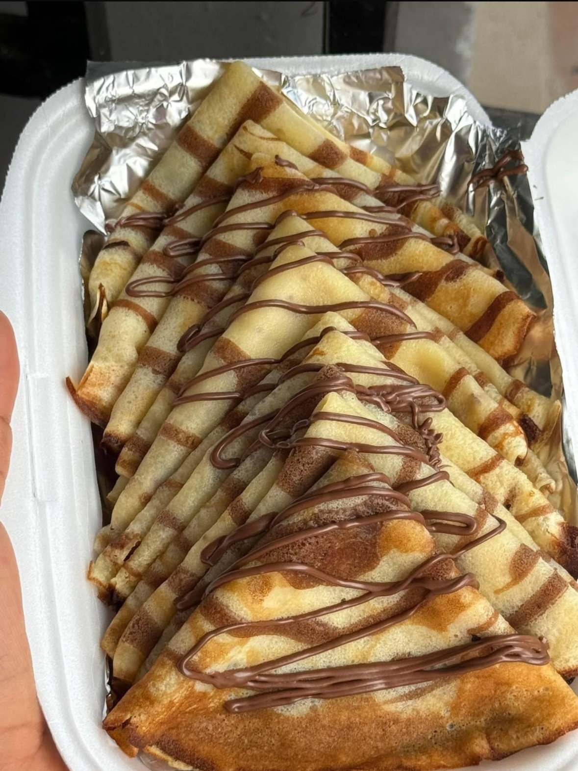 Crêpes Marbré Sucrée au Nutella_0
