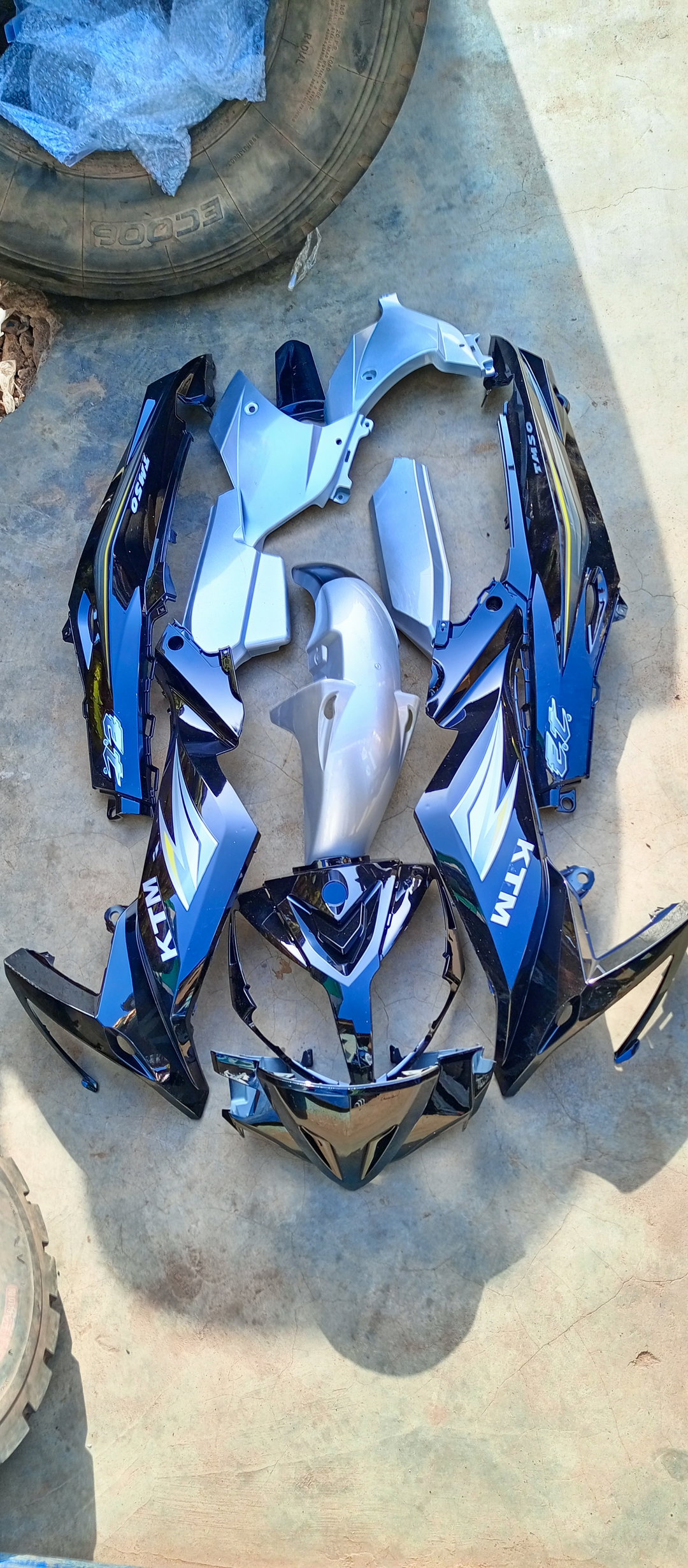 Habillage complet KTM 50 
