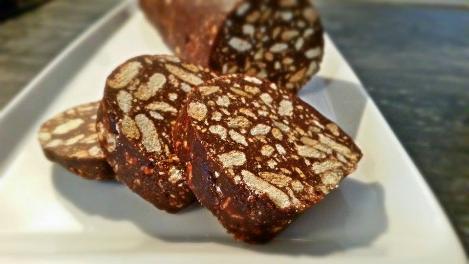 Chocolate salami (8 portions) // Schokoladensalami (8 Portionen)_0