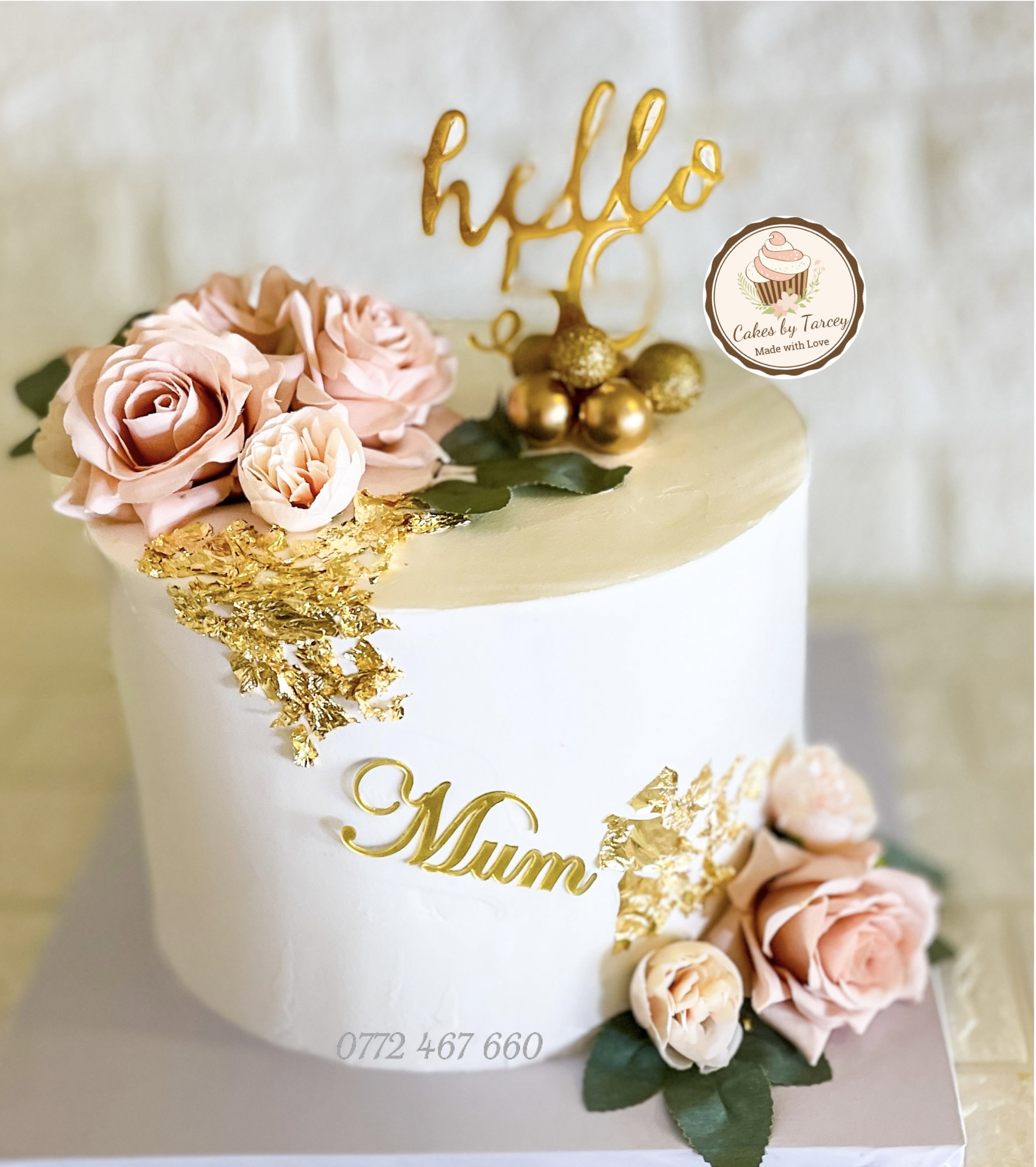9” round butter cake _0