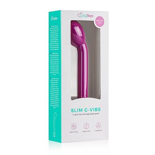 Easytoys Slim G-Spot Vibrator - Purple_0