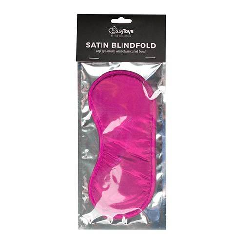 Satin Blindfold - Pink_1