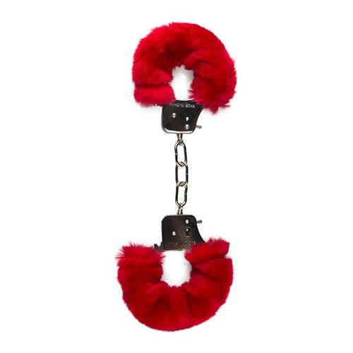 Fluffy Cuffs - Red_0