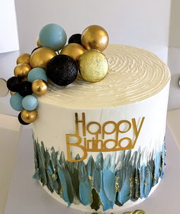 9” round butter cake 