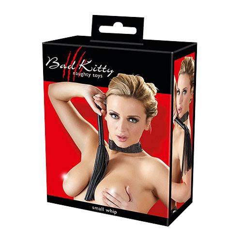 Bad Kitty - Black Mini Flogger (BK-4)_2