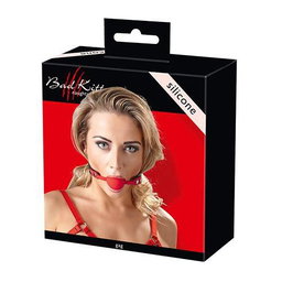 Bad Kitty - Red Silicone Ball Gag (BK-11)