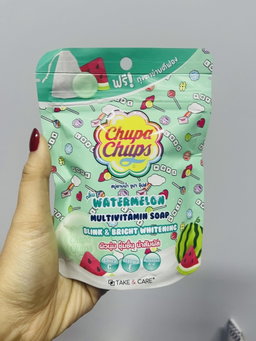 Chupa Chups Multivitamin Soap Bar - Watermelon 
