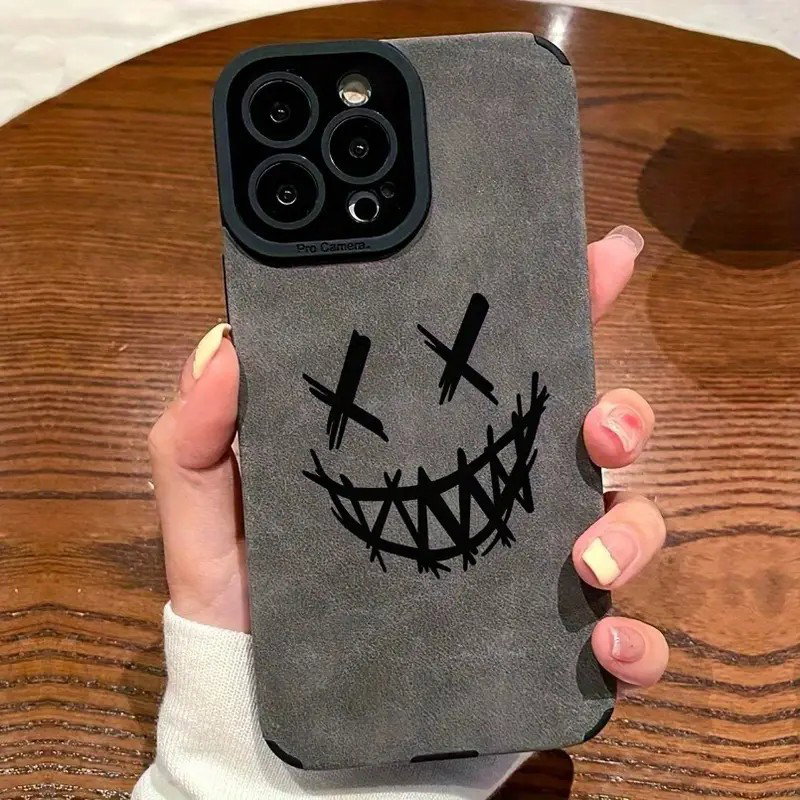 2024 New Smiling Devil Phone Case - Stylish And Protective Cover for Iphone 14 Pro Max / Black