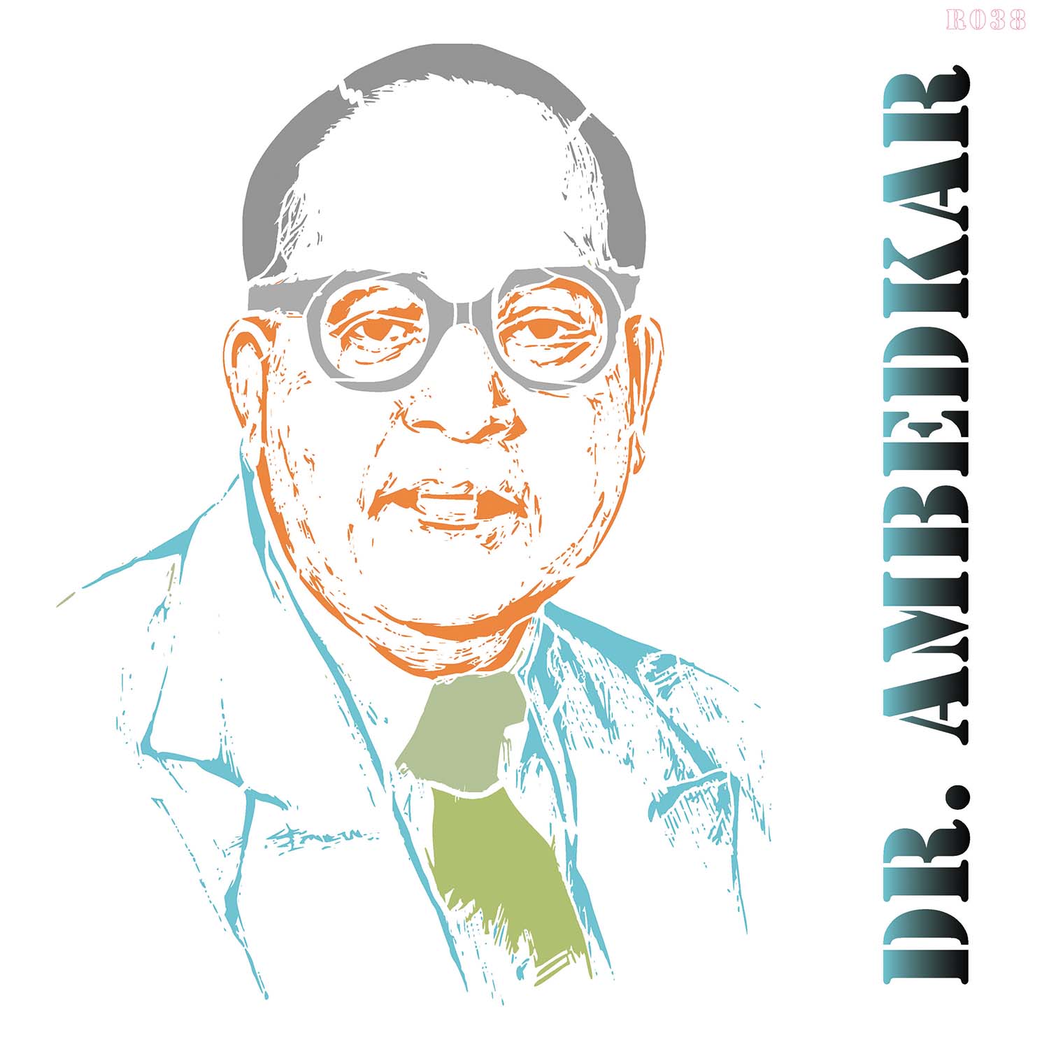 R038_Ambedkar Wall Stencil_1