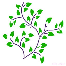 R854_Branches Wall Stencil