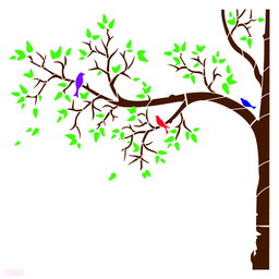 R968_Tree Wall Stencil