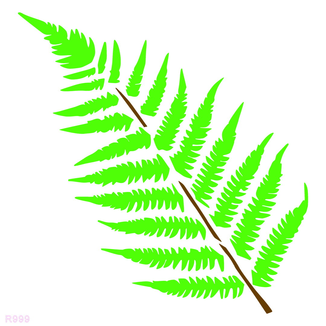 R999_Leaves Wall Stencil