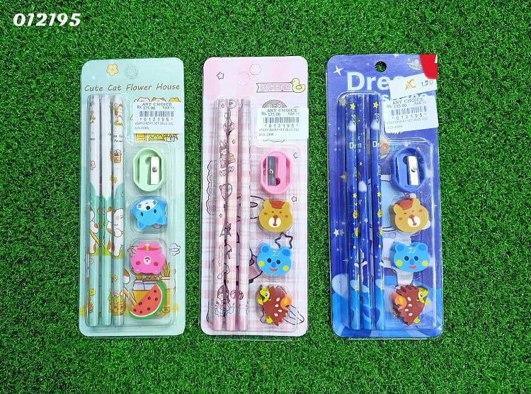 Kawaii Pencil & Stationery Set  _0