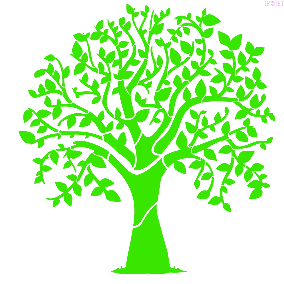 R381_Tree Wall Stencil
