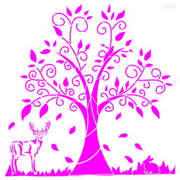 R584_Tree Wall Stencil