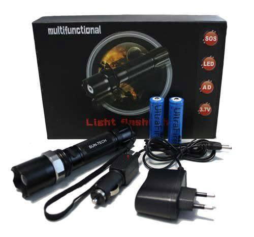SWAT Multifunctional Rechargable Flash Light 1300