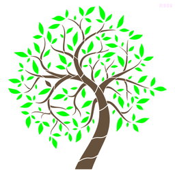 R639_Tree Wall Stencil