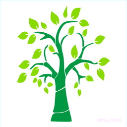 R814_Tree Wall Stencil