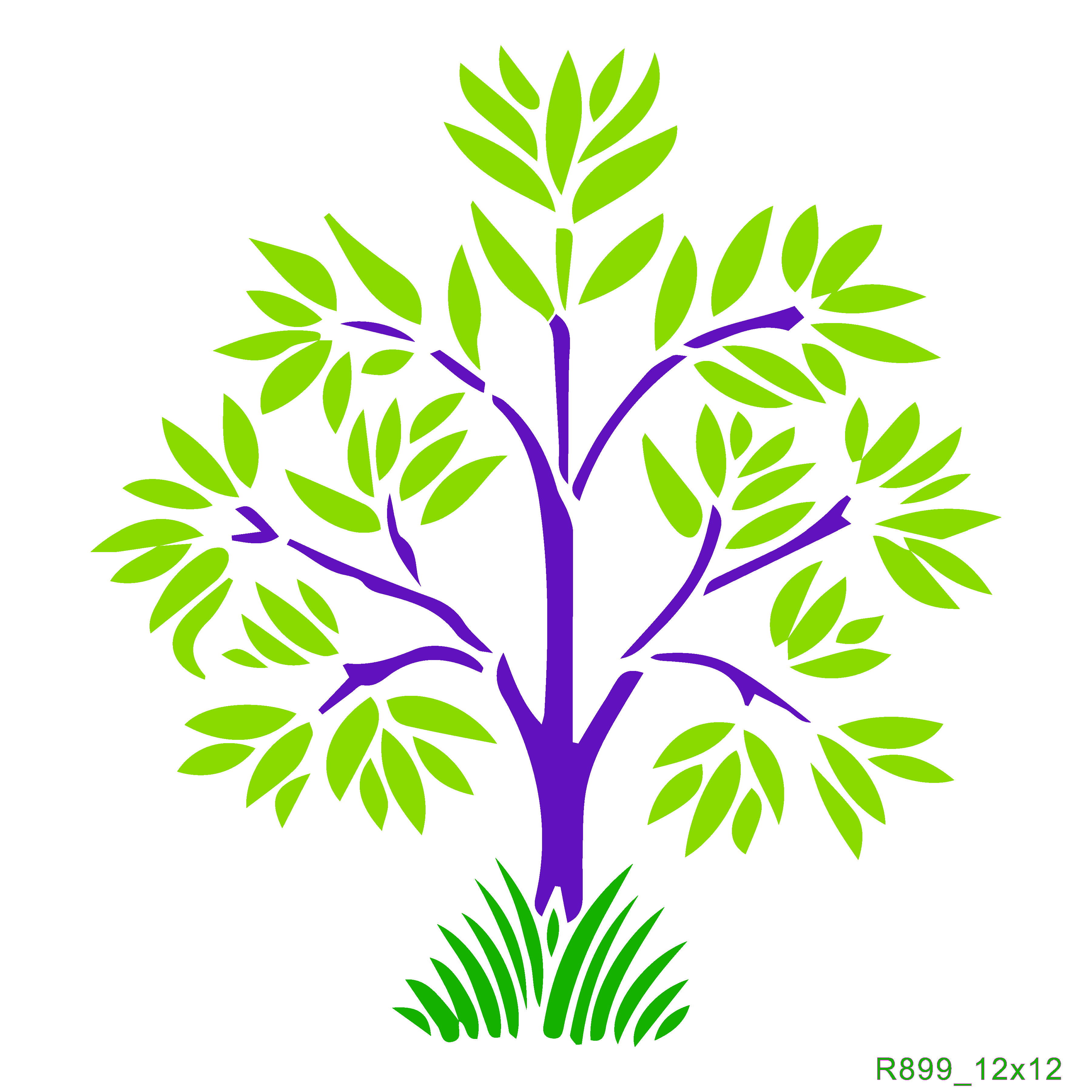 R899_Tree Wall Stencil