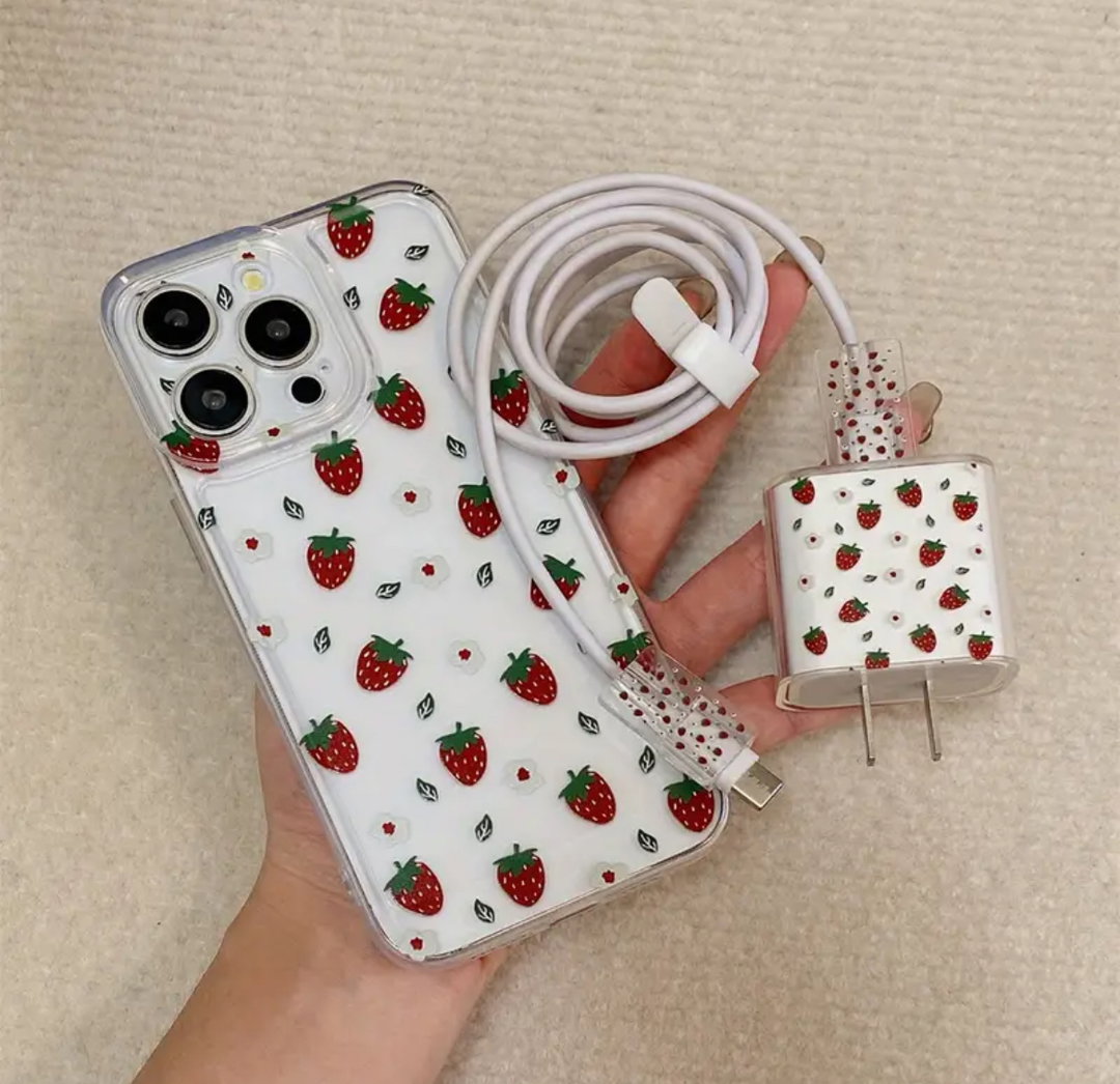 5pcs promo bundle phone case and protector