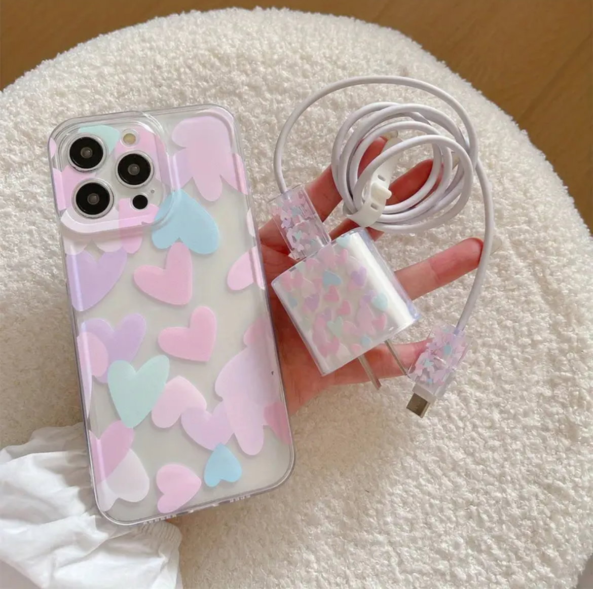 5pcs promo bundle phone case and protector_0