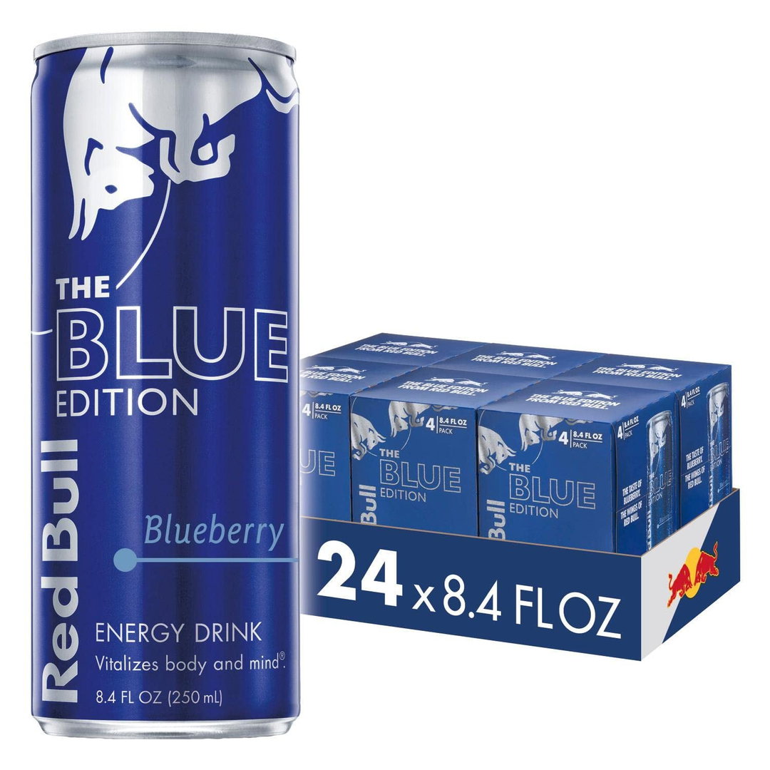 THE BLUE EDITION RED BULL BLUEBERRY ENERGY DRINK 24*250 ML