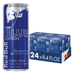 THE BLUE EDITION RED BULL BLUEBERRY ENERGY DRINK 24*250 ML